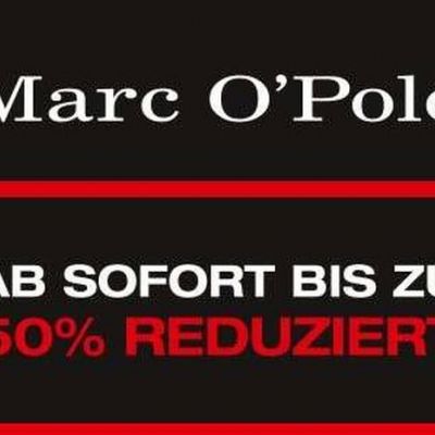 AB SOFORT! Bis zu 50% bei Marc O´Polo Landshut